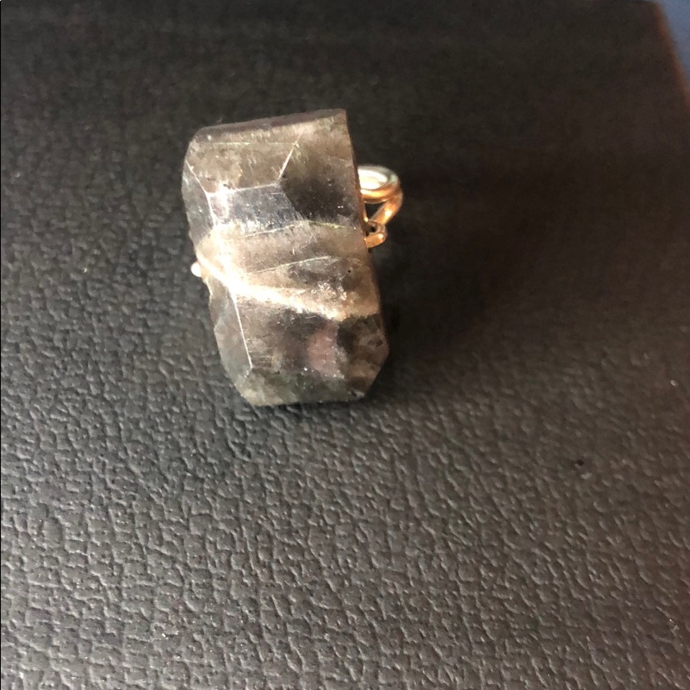 Labradorite Geode & Sterling Silver Rough … - Picture 2 of 6